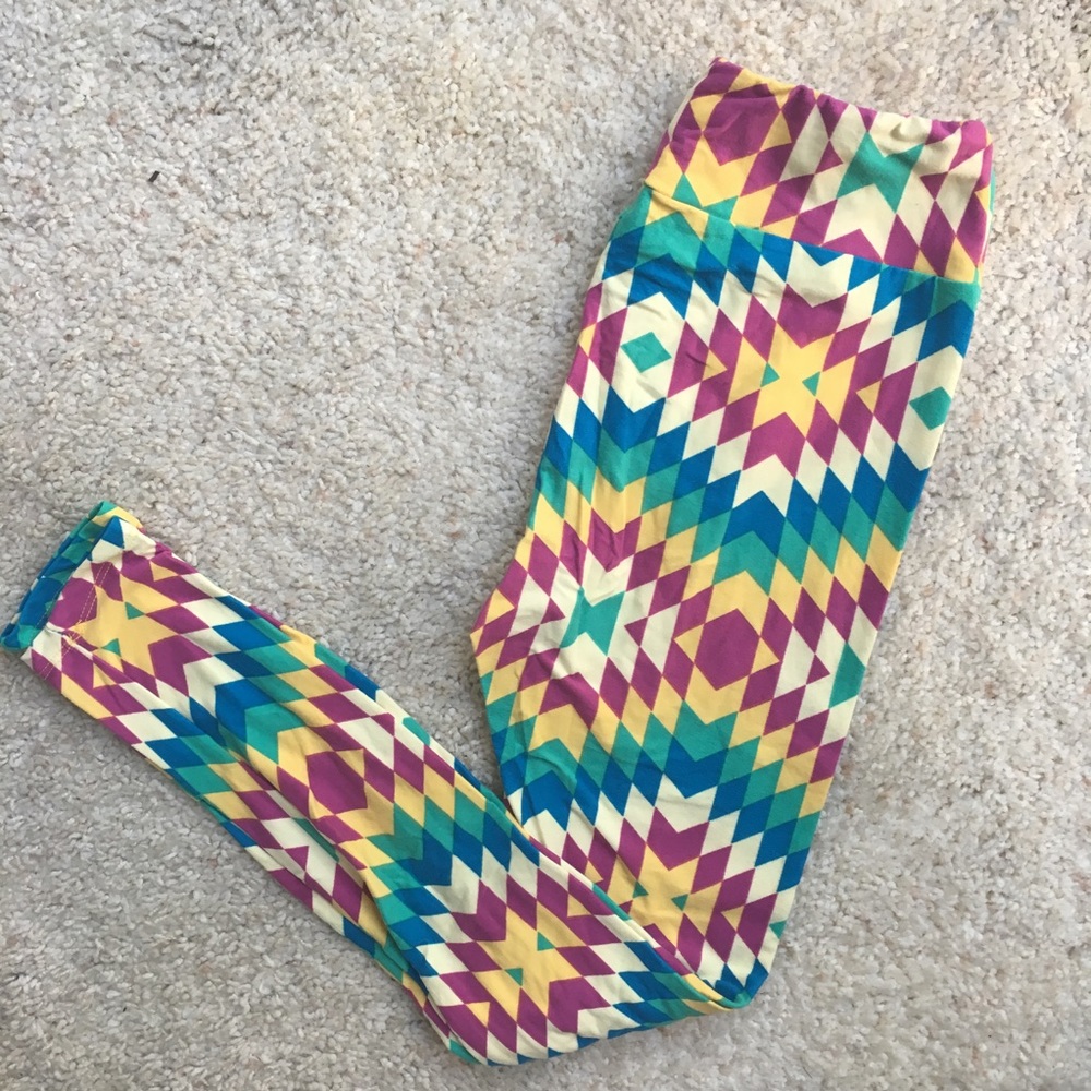 LulaRoe Rare Unicorn Geometric Leggings